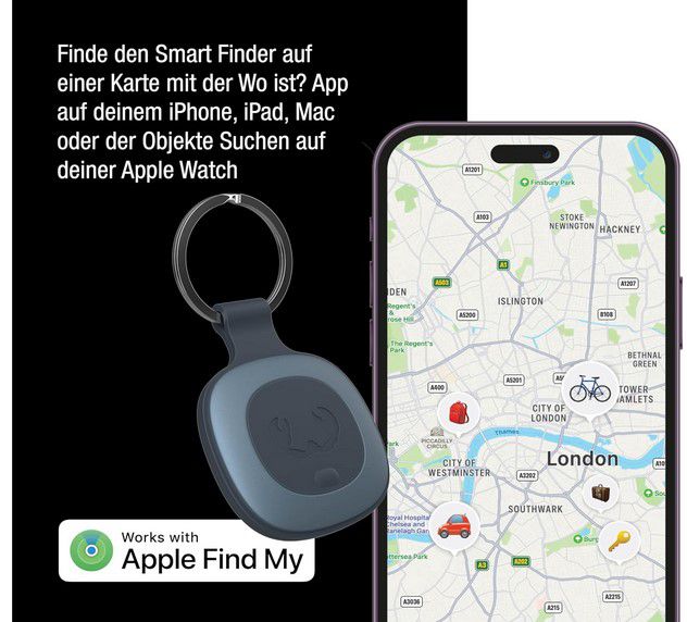 FRESH N REBEL Smart Finder iOS Bluetooth Tracker für 14,99€ (statt 22€)