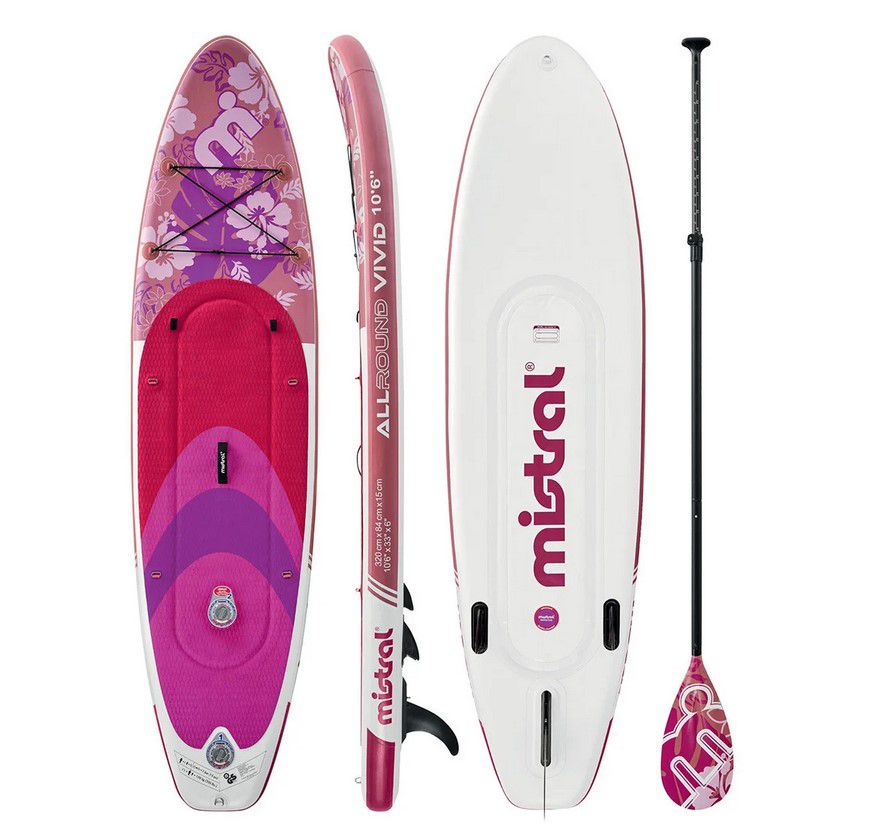 Mistral VIVID 10.6 Doppelkammer SUP + Zubehör für 254,95€ (statt 305€)