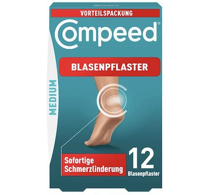 12er Pack Compeed Blasenpflaster Medium ab 5,39€ (statt 12€)