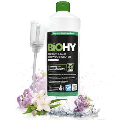 1 Liter BiOHY Bodenreiniger Konzentrat für Wischroboter (1:200) für 6,78€ (statt 12€)