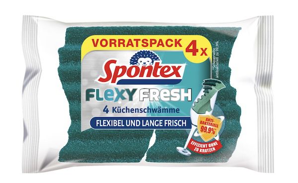 56x Spontex Flexy Fresh Reinigungsschwamm für 15,77€ (statt 27€)