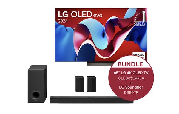 😳 LG OLED65C47LA OLED evo TV + DS80TR Soundbar für 2.098,98€ (statt 2.533€)