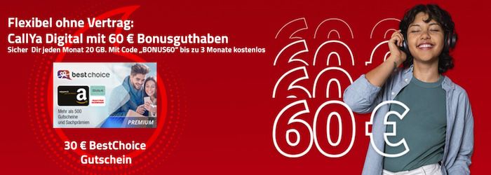 🔥 KNALLER! 30€ Gewinn dank GRATIS Vodafone SIM + 60€ Guthaben (3 Monate 30GB LTE & 5G Allnet kostenlos)