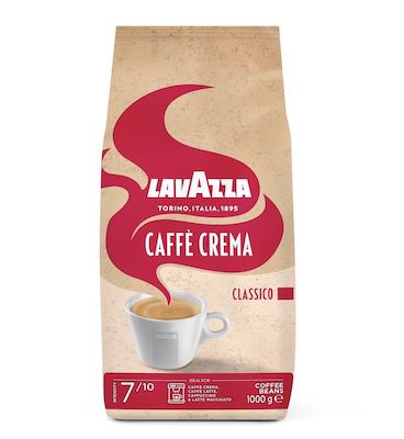 1kg Lavazza Kaffeebohnen Caffè Crema Classico ab 10,96€ (statt 17€)