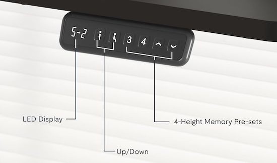 Flexispot Basic Elektrischer Schreibtisch mit Tischplatte für 98,99€ (statt 130€)