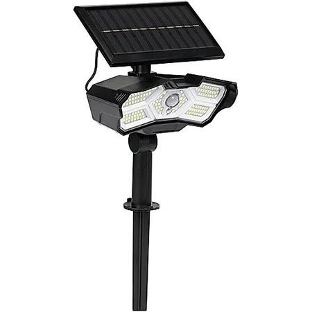 EASYmaxx LED Solarstrahler mit Bewegungsmelder, 400lm für 12,94€ (statt 20€)