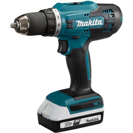 Makita DF488D004 Akku Bohrschrauber mit 2 Akkus für 118,74€ (statt 179€)