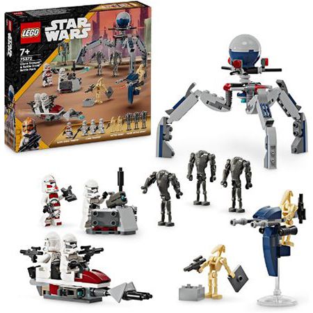 LEGO 75372 Star Wars Clone Trooper & Battle Droid Battle Pack für 17,99€ (statt 21€)