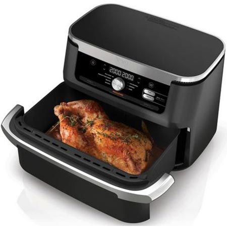 🍗 Ninja Foodi AF500EU FlexDrawer Heißluftfritteuse mit 10,4L für 152€ (statt 200€)