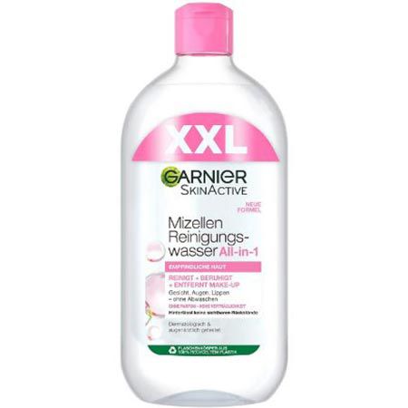 Garnier Mizellen Reinigungswasser XXL, 700ml ab 4,72€ (statt 6,49€)