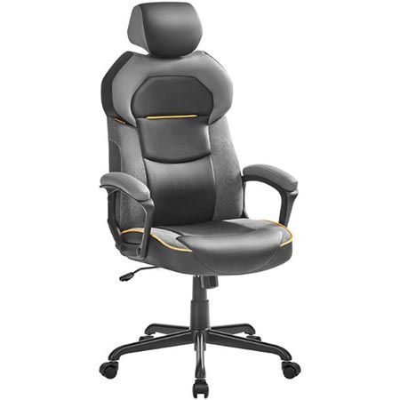 Songmics Gaming Stuhl mit Wippfunktion, bis 150kg für 104,98€ (statt 140€)