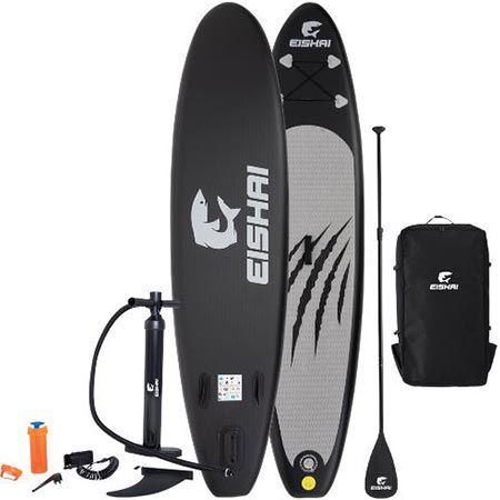 🏄 Eishai Sharkbite Stand Up Paddle Board Set für 160,19€ (statt 200€)