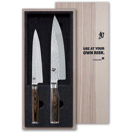 KAI Shun Tim Mälzer Premier Japanisches Kochmesser Set für 213,47€ (statt 341€)