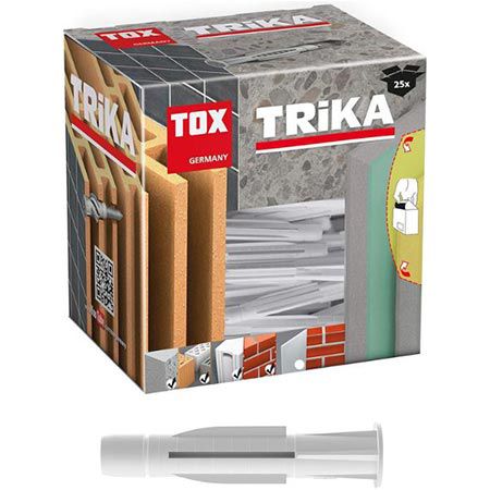 25er Pack TOX Trika Allzweckdübel mit Kragen, 12 x 71mm für 2,24€ (statt 9€)