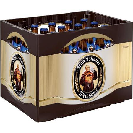 20er Kasten Franziskaner Weissbier Alkoholfrei, 0,5L ab 15,19€ (statt 20€)