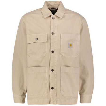 Carhartt WIP Garrison Jacke in Beige für 98,44€ (statt 120€)