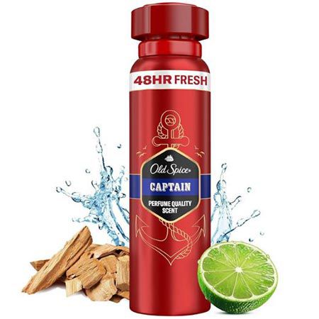 Old Spice Captain Deodorant Bodyspray, 150ml ab 2,18€ (statt 2,65€)