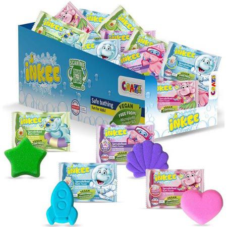 40er Pack Inkee Bath Fizzer Badebomben für 18,34€ (statt 30€)