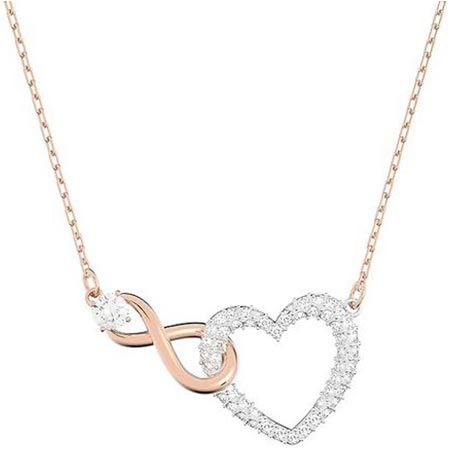 Swarovski Infinity Kette mit zwei Symbolen für 77,31€ (statt 101€)