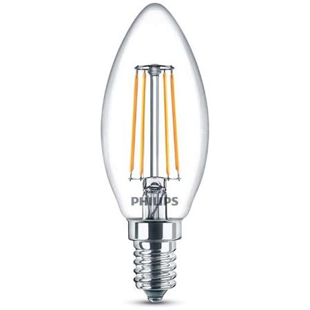 6er Pack Philips LED Classic E14 Lampen, warmweiß für 13,99€ (statt 20€)