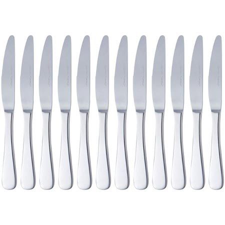 🍴 12er Pack Amazon Basics Tafelmesser aus Edelstahl für 13,60€ (statt 16€)