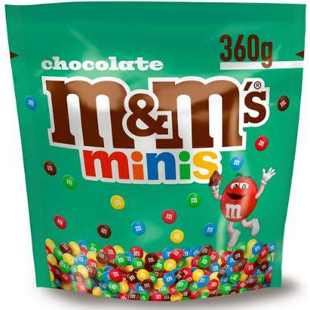 360g M&MS Minis Milchschokolade ab 3,56€ (statt 5€)