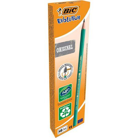 12er Pack BIC Evolution Original 650 HB Bleistift für 1,45€ (statt 3,60€)