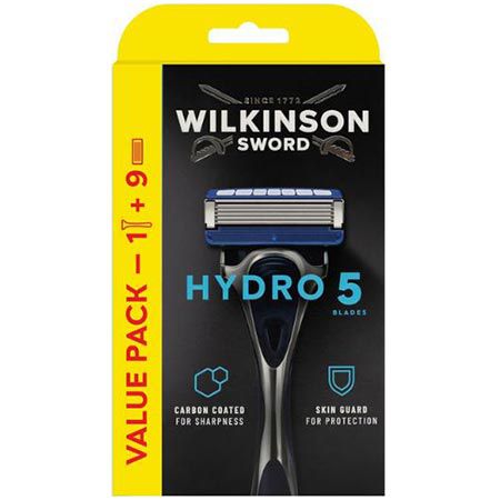 Wilkinson Sword Hydro 5 Skin Protection Rasierer inkl. 9 Klingen ab 15,29€ (statt 19€)