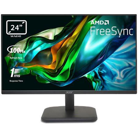 Acer EK241YH 23,8″ FHD Monitor mit 100Hz für 69,90€ (statt 100€)