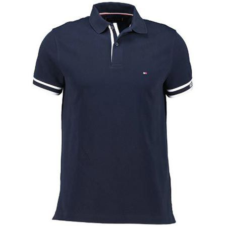 Tommy Hilfiger Monotype Slim Fit Poloshirt für 51,69€ (statt 63€)