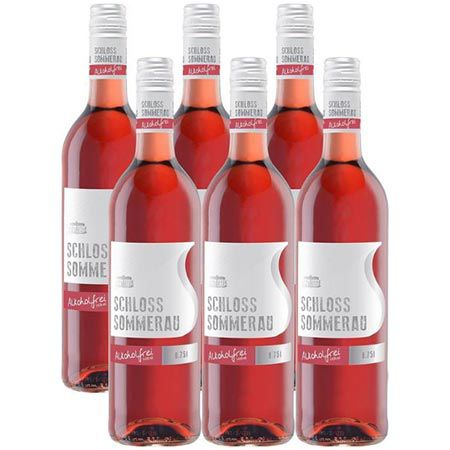 6 Flaschen Schloss Sommerau Alkohofreier Roséwein ab 15,74€ (statt 20€)