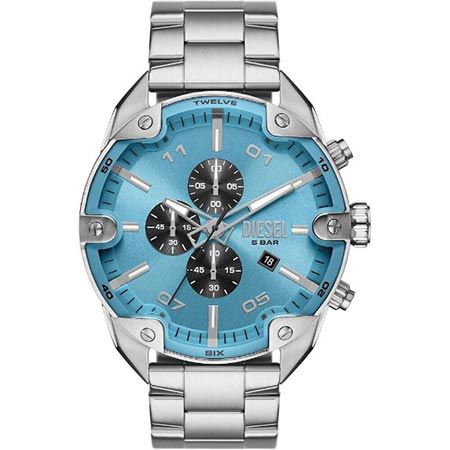 Diesel Spiked (DZ4655) Edelstahl Chronograph, 49mm für 188,95€ (statt 211€)