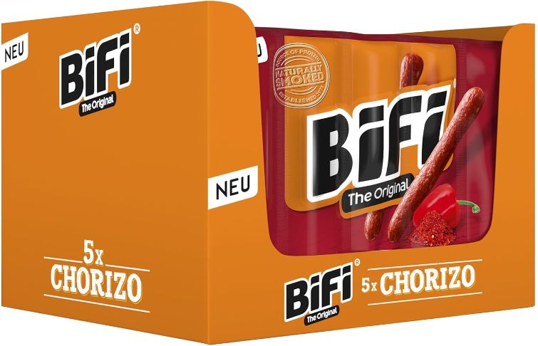 🔥 Bifi Chorizo 110er Pack mit je 20g für 31€ (statt 61€)