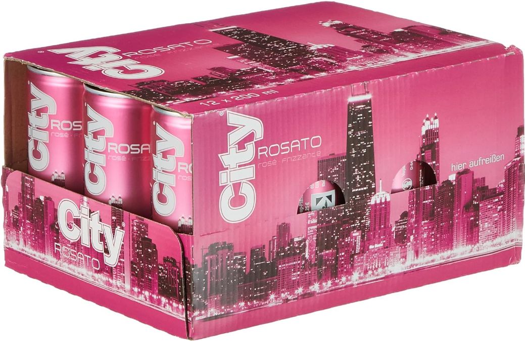 City Rosato 12 x 0,2l Sommerdrink ab 8,99€ (statt 12€)