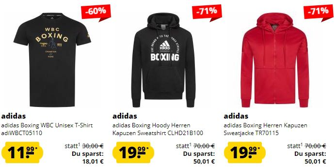 SportSpar adidas Neuheiten Sale ab 5,99€ + 5€ Extra Rabatt ab 60€