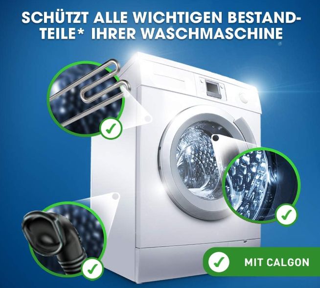 Calgon 4 in 1 Power Tabs gegen Kalkablagerungen   47er Pack für 5€ (statt 9€)