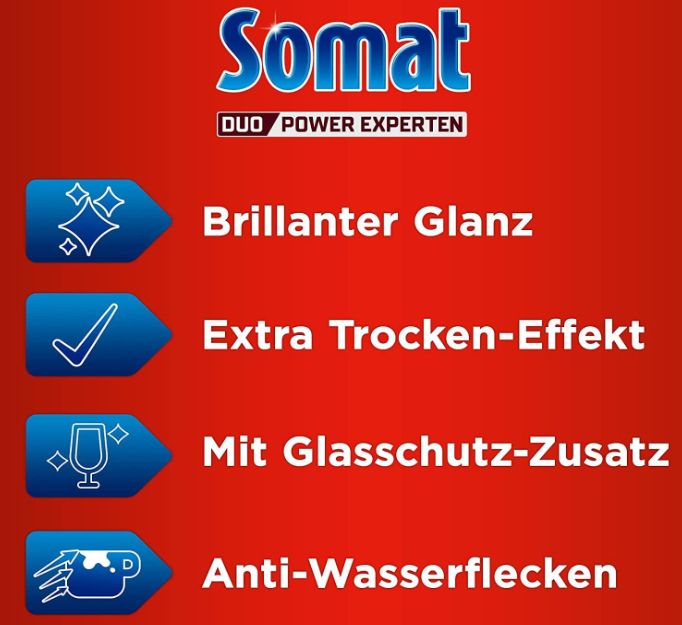 Somat Klarspüler mit Extra Trocken Effekt für 1,56€ (statt 2,45€)