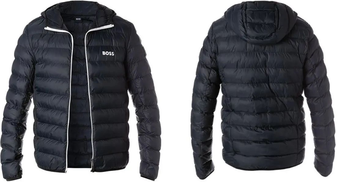 BOSS Steppjacke Thor in Blau für 142,47€ (statt 170€)