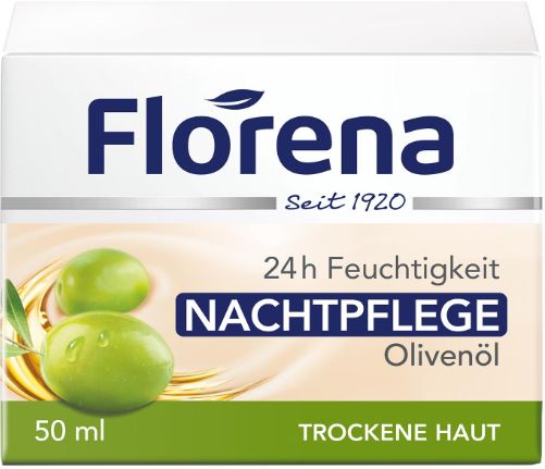 🔥 Florena Nachtcreme Bio Olivenöl 50ml ab 2,39€ (statt 5€)