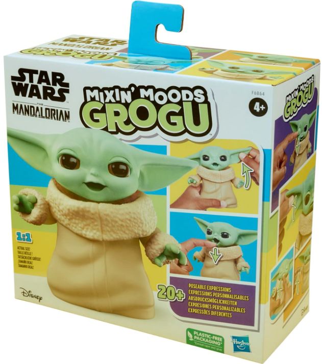 Star Wars Mixin Moods Grogu mit 20 Ausdrucksmöglichkeiten für 9,59€ (statt 26€)