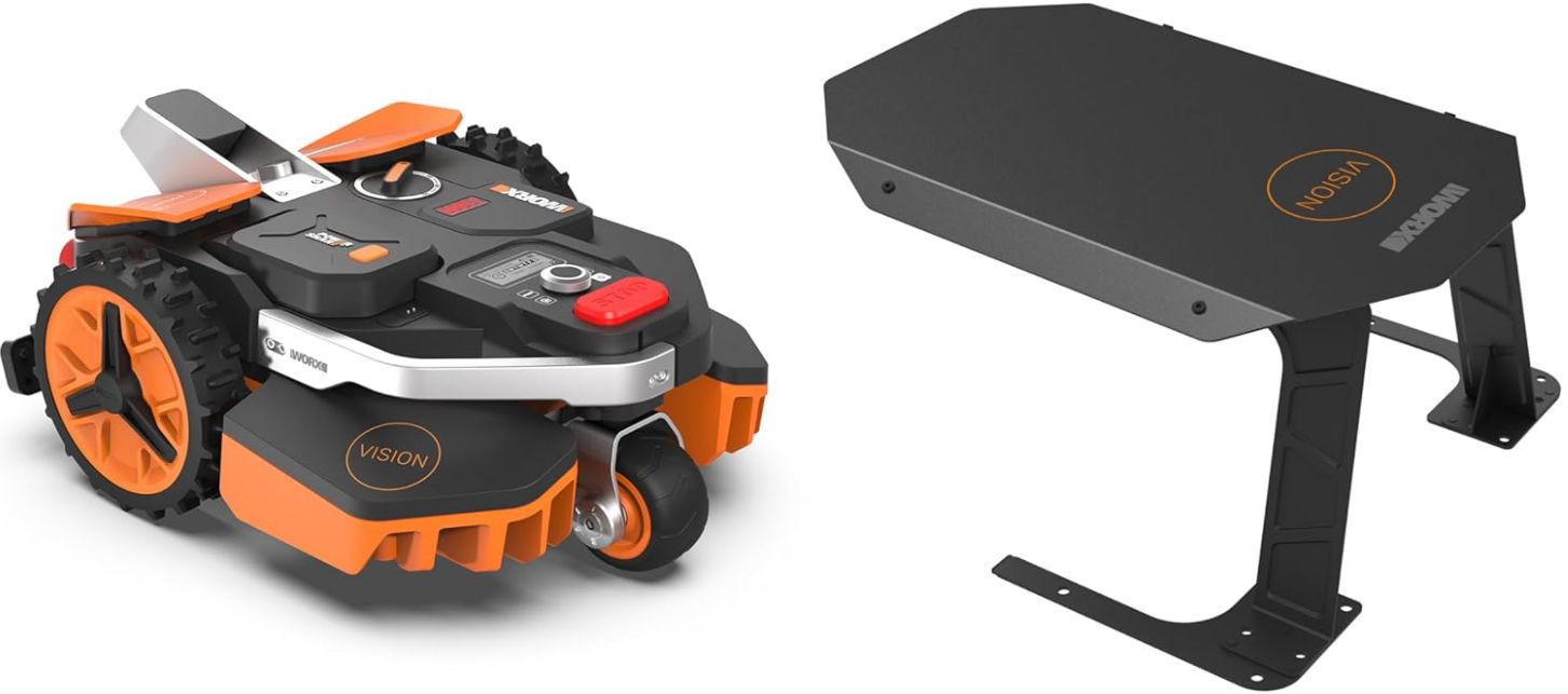 WORX WR206E.1 Mähroboter ohne Begrenzungskabel + Garage für 1.199€ (statt 1.414€)