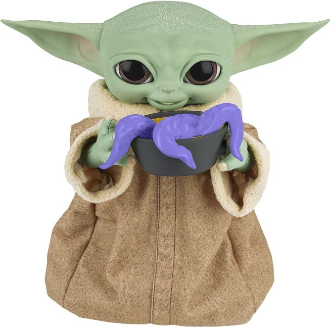 Star Wars Hasbro Galactic Snackin Grogu   Elektronische Figur für 15,60€ (statt 22€)