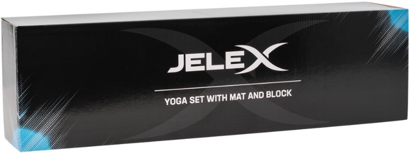 JELEX Niyama Yoga Set 3 tlg. Yogagurt, Matte und Block für 13,83€ (statt 23€)