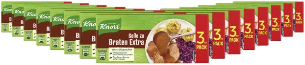 Knorr Soße zu Braten Extra   15 x 3 Portionen für 15,80€ (statt 24€)