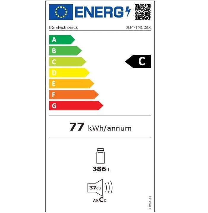 ❄ LG GLM71MCCSX Kühlschrank   77kWh für 899€ (statt 1.304€)