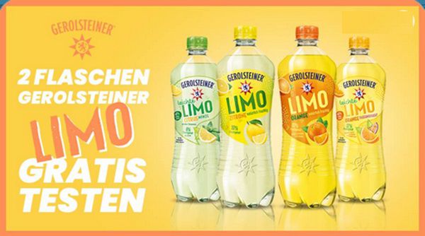 Couponplatz: Gerolsteiner Limo gratis ausprobieren