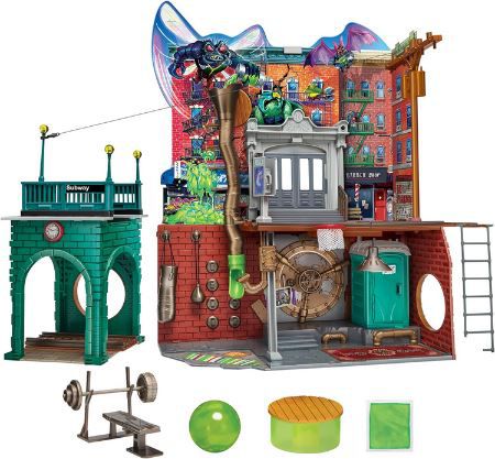 Teenage Mutant Ninja Turtles   Movie Sewer Lair Playset für 59,90€ (statt 78€)