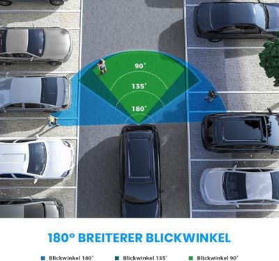 Auto Vox Cam7 Rückfahrkamera mit 180° Weitwinkel für 24,99€ (statt 50€)