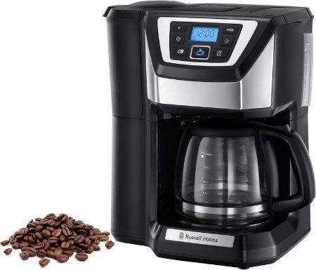 Russell Hobbs 22000 56/RH Kaffeemaschine mit Mahlwerk für 39,99€ (statt 77€)