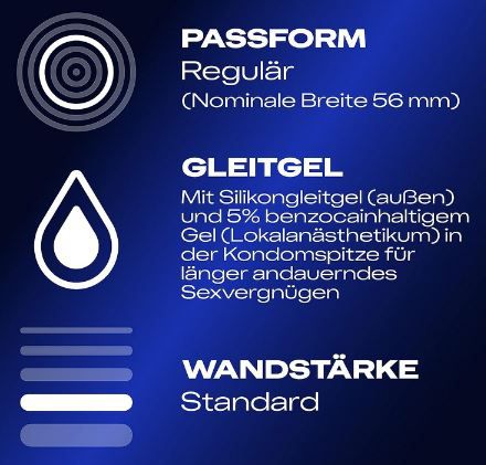 12er Pack Durex Performa Aktverlängernde Kondome ab 8,79€ (statt 15€)